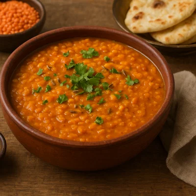 Masoor Dal – Indisches Linsencurry aus roten Linsen