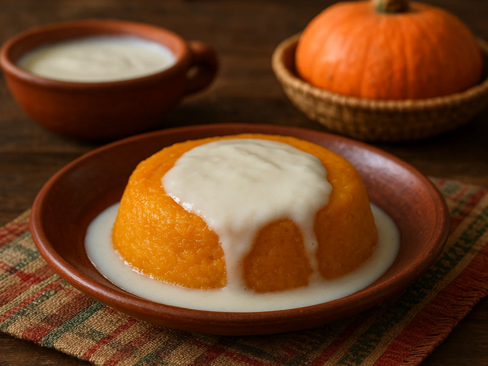 Poé – traditionelles Dessert aus Neukaledonien mit Kürbis oder Banane