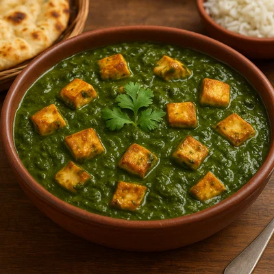 Palak Paneer – cremiges Spinat-Curry mit Paneer