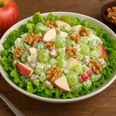 Klassischer Waldorfsalat