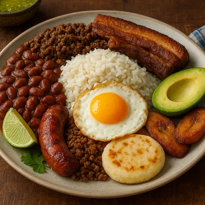 Bandeja Paisa – Kolumbianische Bauernplatte