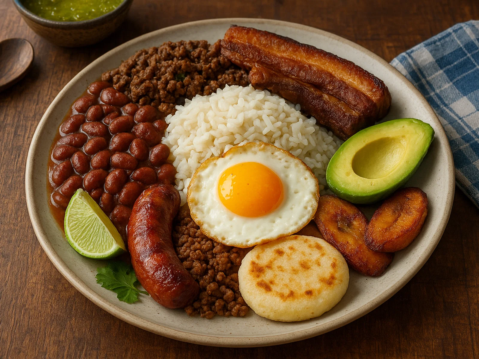 Bandeja Paisa – Kolumbianische Bauernplatte