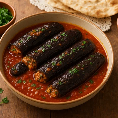 Badymdjan dolmasi – Gefüllte Auberginen aus Aserbaidschan
