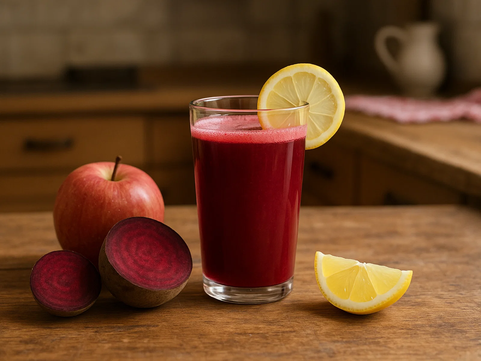 Rote‑Bete‑Apfel‑Tonic