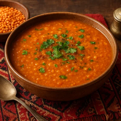 Shorba – Würzige Linsensuppe aus dem Nahen Osten