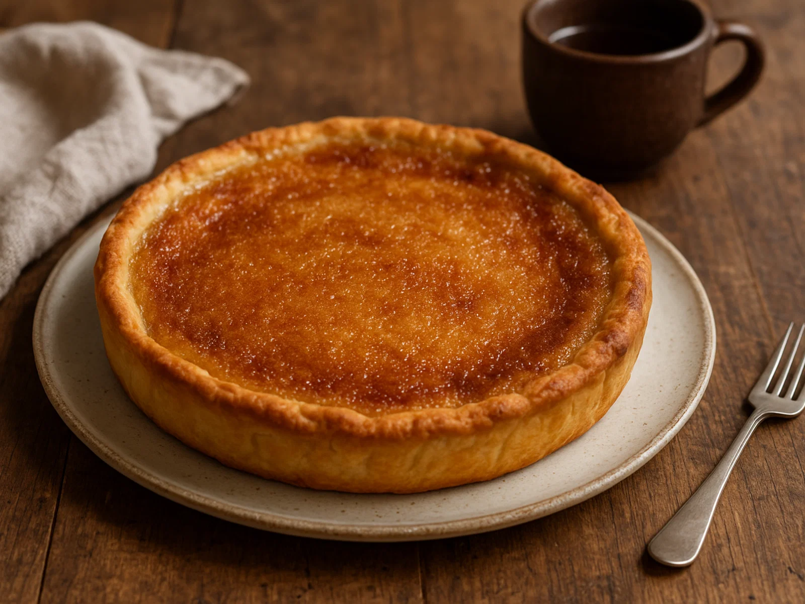 Tarte au Sucre – Französische Zuckertarte