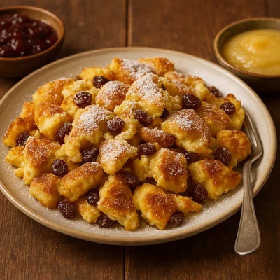 Kaiserschmarrn mit Rosinen