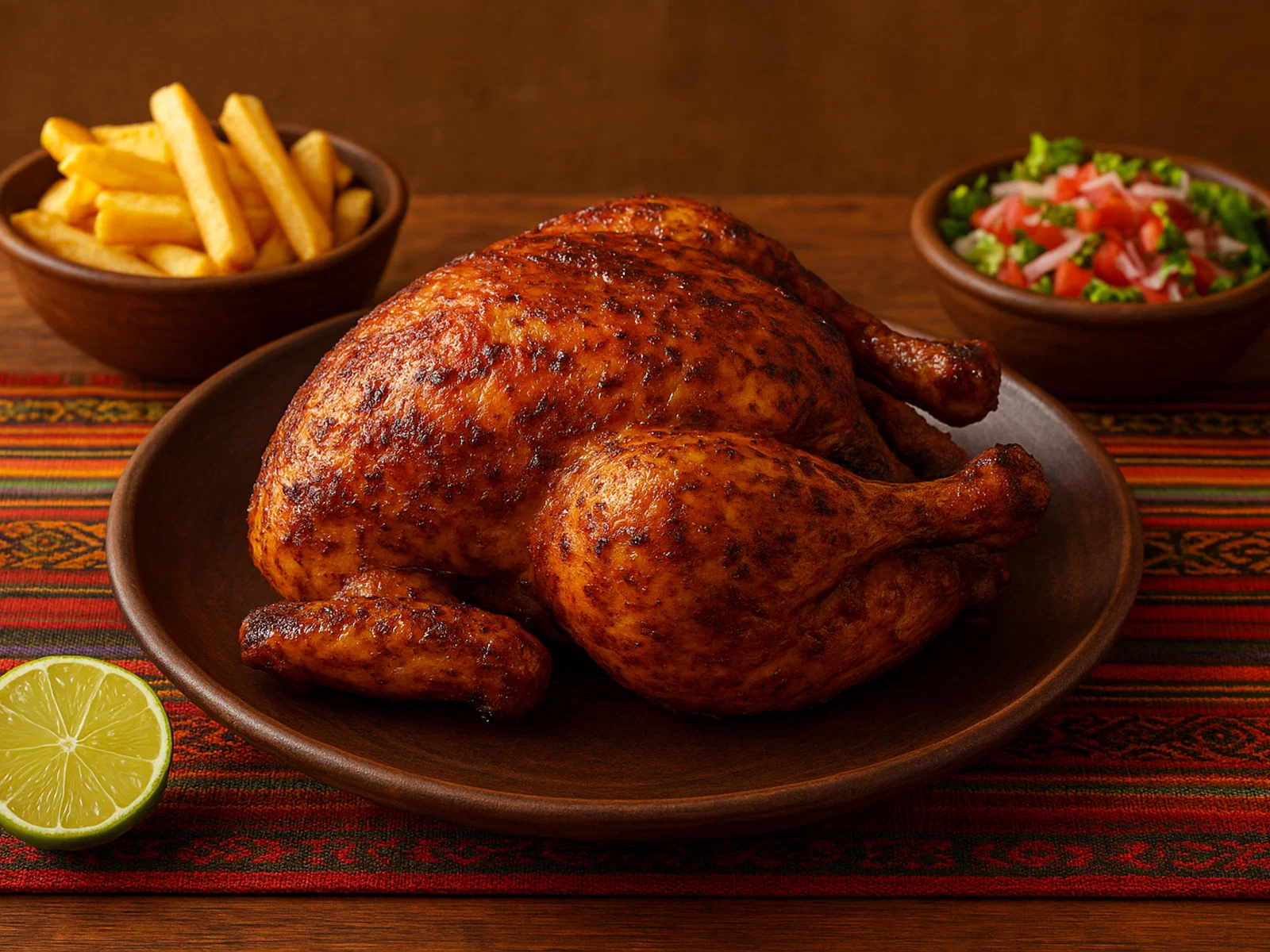 Pollo a la Brasa – Peruanisches Grillhähnchen
