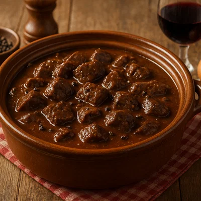 Pfeffertopf – würziger Pfeferschmortopf mit Rindfleisch