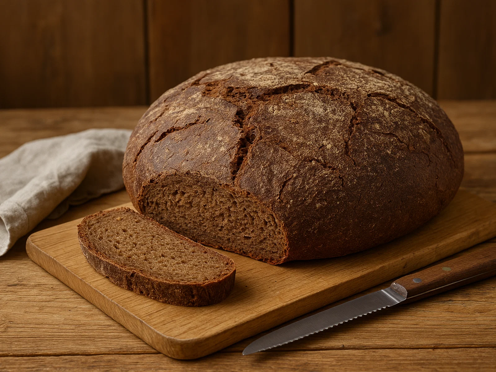 Ruisleipä – Finnisches Roggen-Sauerteigbrot