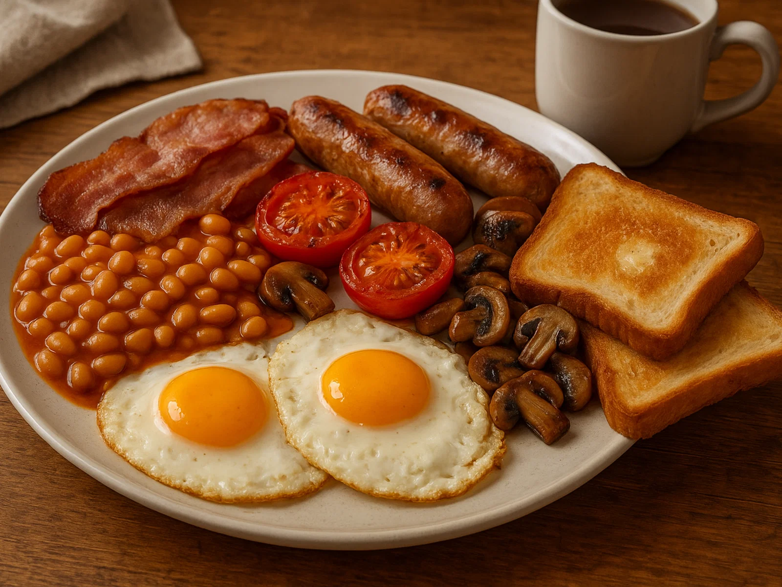 Vollständiges Englisches Frühstück