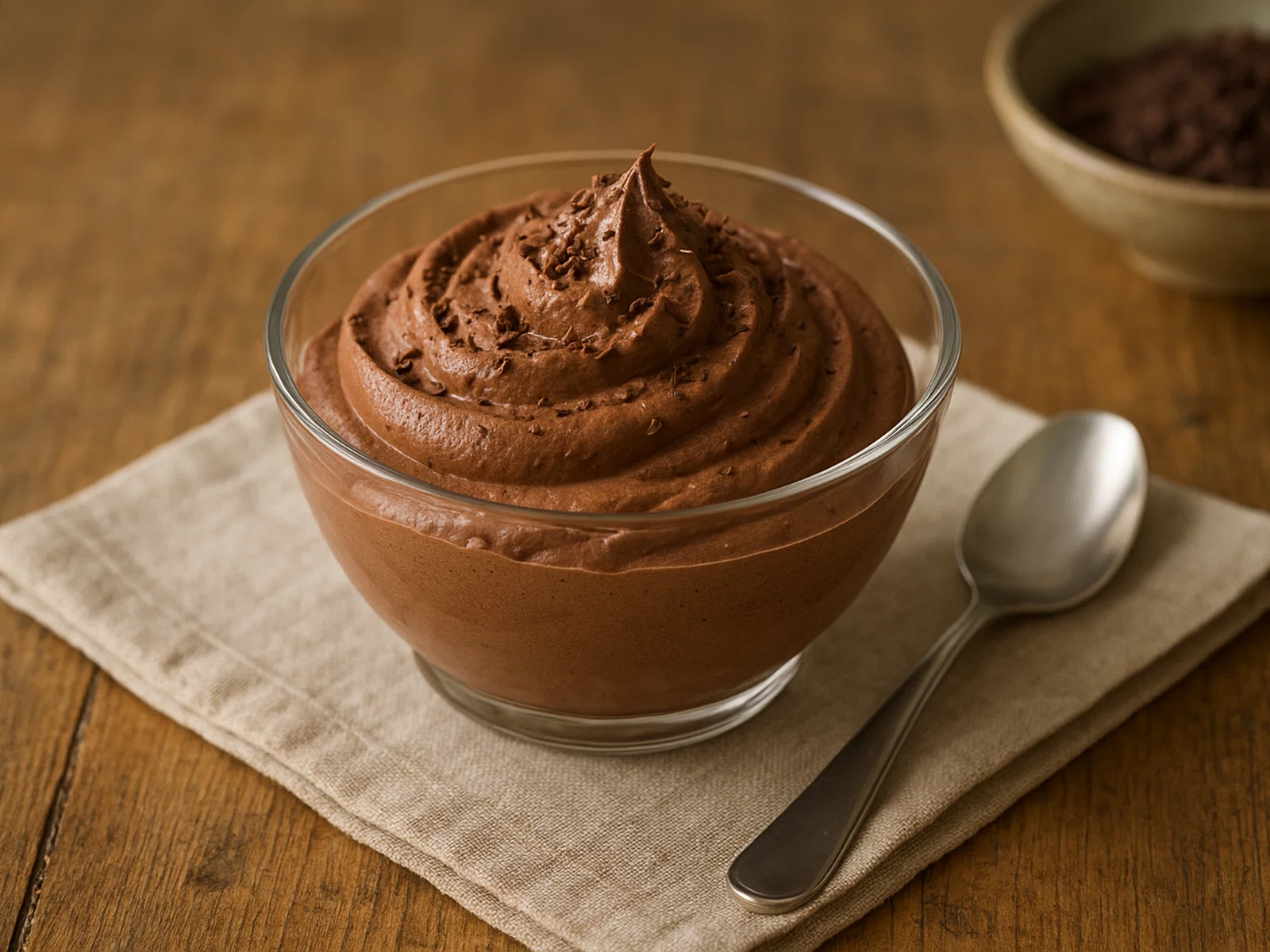 Klassische Schokoladenmousse