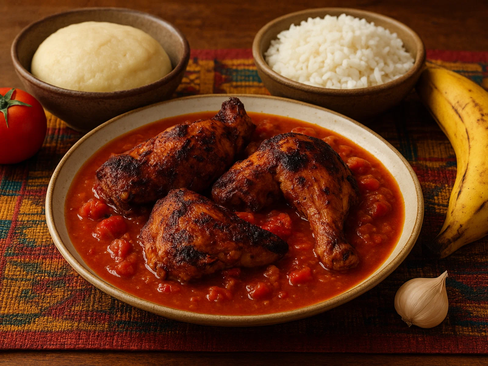 Kati Kati – Geräuchertes Hähnchen aus Kamerun