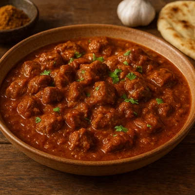 Aromatisches Ziegen-Curry