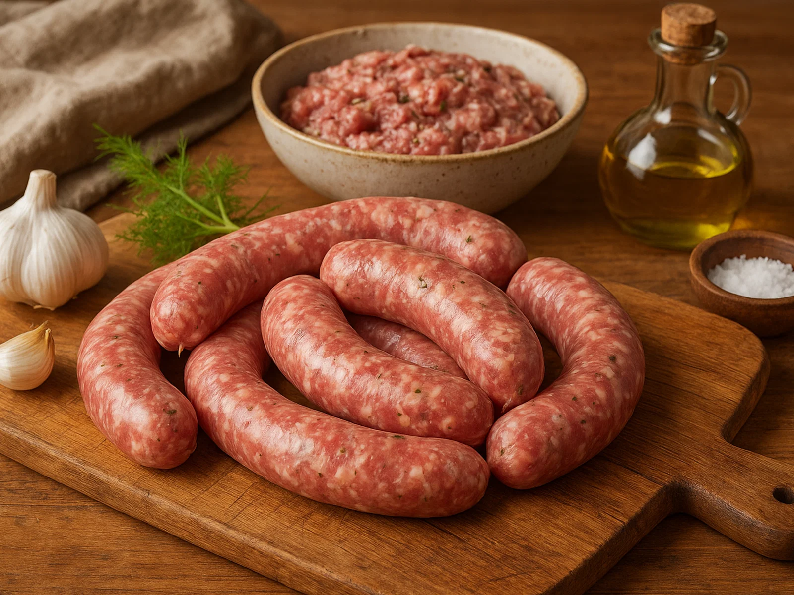 Salsiccia Matta – italienische Bratwurst zum Selbstmachen