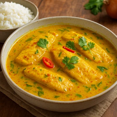Sua Ikan – Indonesischer Fisch in würziger Kokosmilchsauce