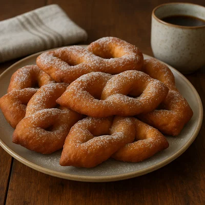 Isländische Kleinur (traditionelles Weihnachtsgebäck)