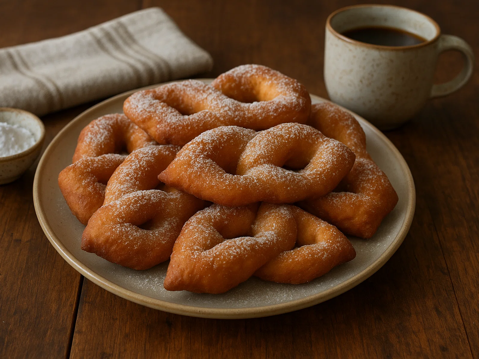 Isländische Kleinur (traditionelles Weihnachtsgebäck)