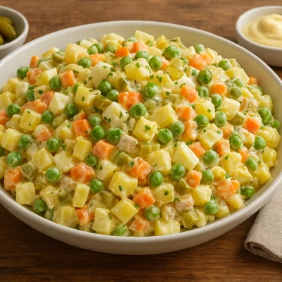 Klassischer Olivier-Salat (Russischer Salat)