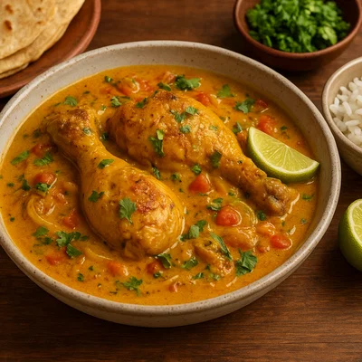 Kuku Paka – Ostafrikanisches Kokos-Curry-Hähnchen