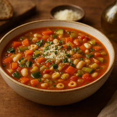 Klassische italienische Minestrone