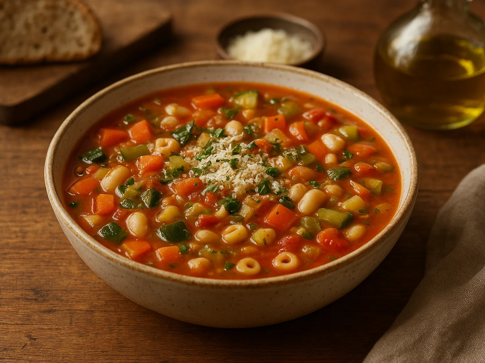 Klassische italienische Minestrone