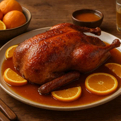 Ente à l’Orange – klassischer französischer Braten