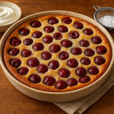 Klassischer Kirsch-Clafoutis