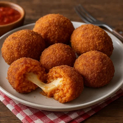 Supplì – Römische gefüllte Reisbällchen