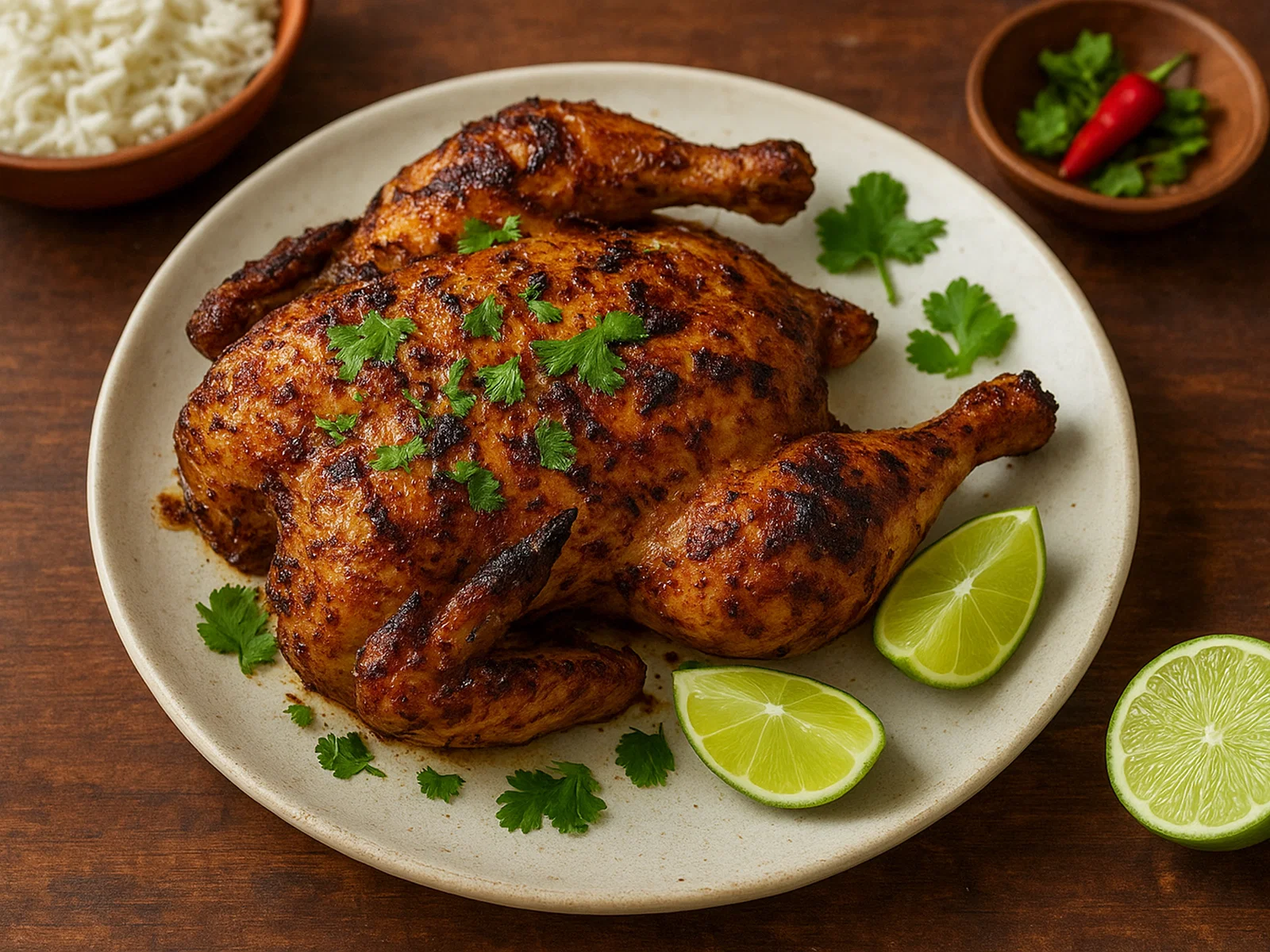 Galinha à Zambeziana – Mosambikanisches Kokos-Limetten-Grillhuhn