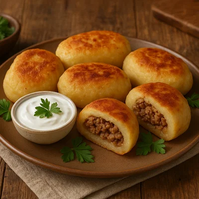 Kolduny – Weißrussische Gefüllte Kartoffeltaschen