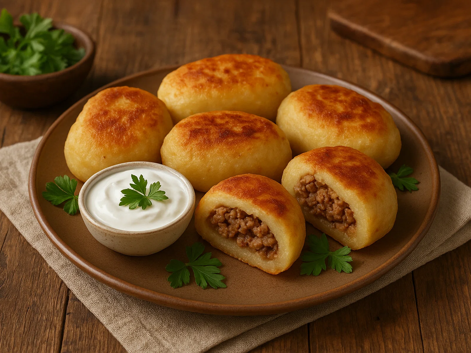 Kolduny – Weißrussische Gefüllte Kartoffeltaschen
