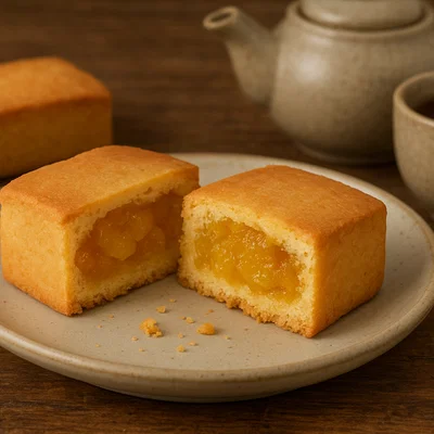 Taiwanesischer Ananas-Kuchen (Feng Li Su)