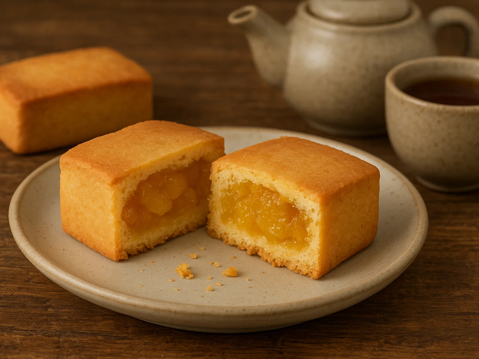 Taiwanesischer Ananas-Kuchen (Feng Li Su)