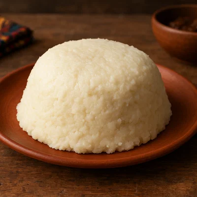 Klassisches Ugali (ostafrikanischer Maisbrei)