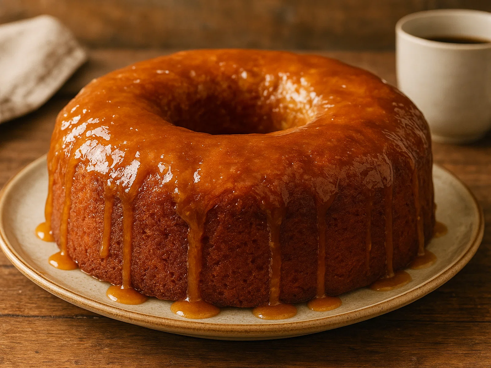 Bermuda Rum Cake (Bermudischer Rumkuchen)