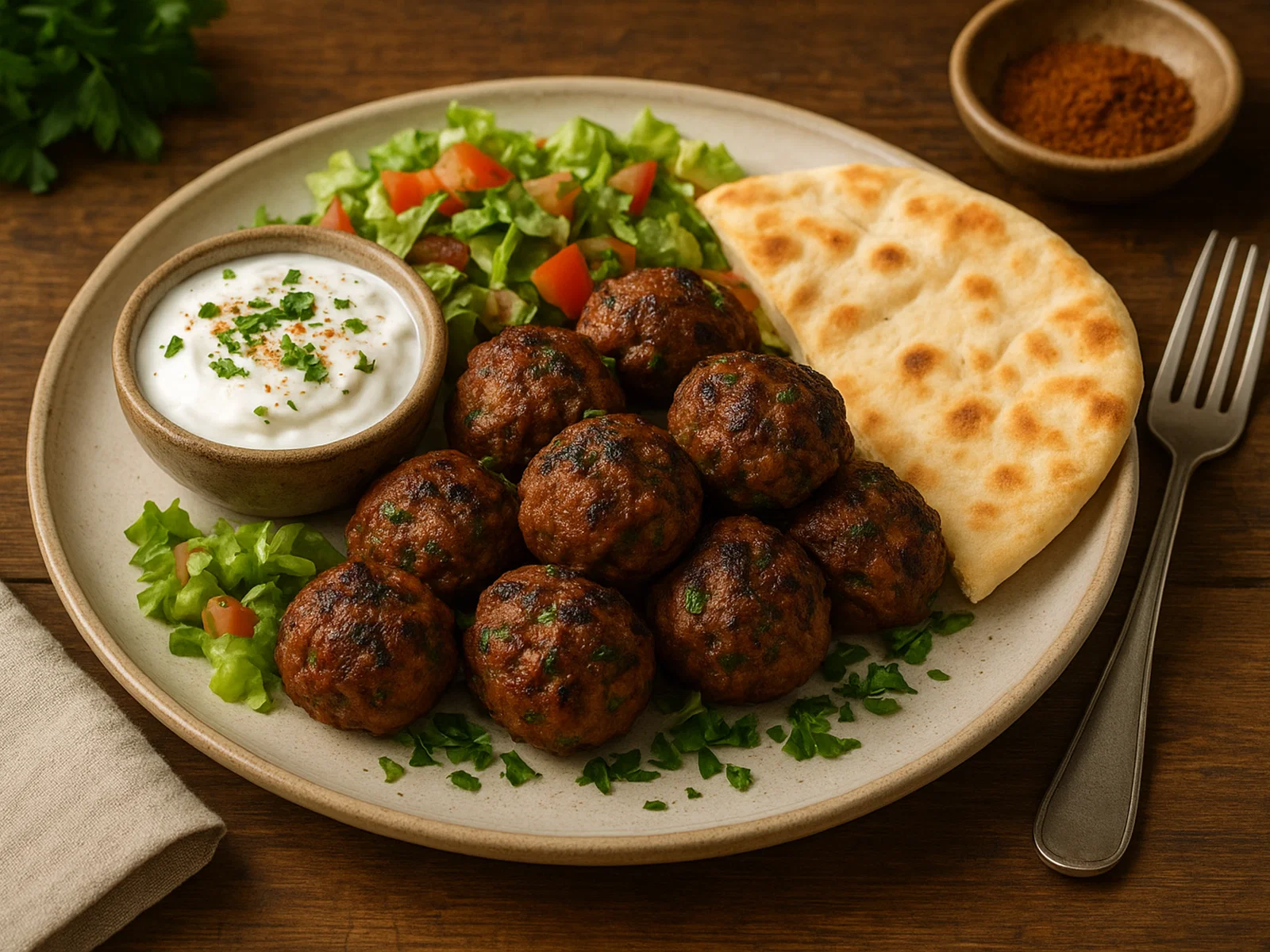 Kefta – orientalische Hackfleischbällchen