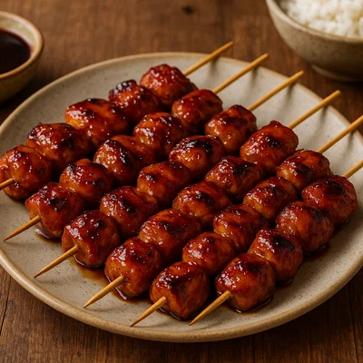 Teriyaki-Hühnchen-Spieße vom Grill