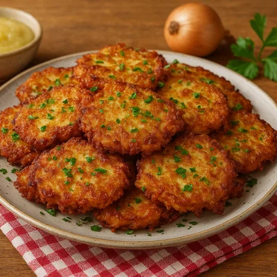 Gromperekichelcher – Luxemburgische Kartoffelpuffer