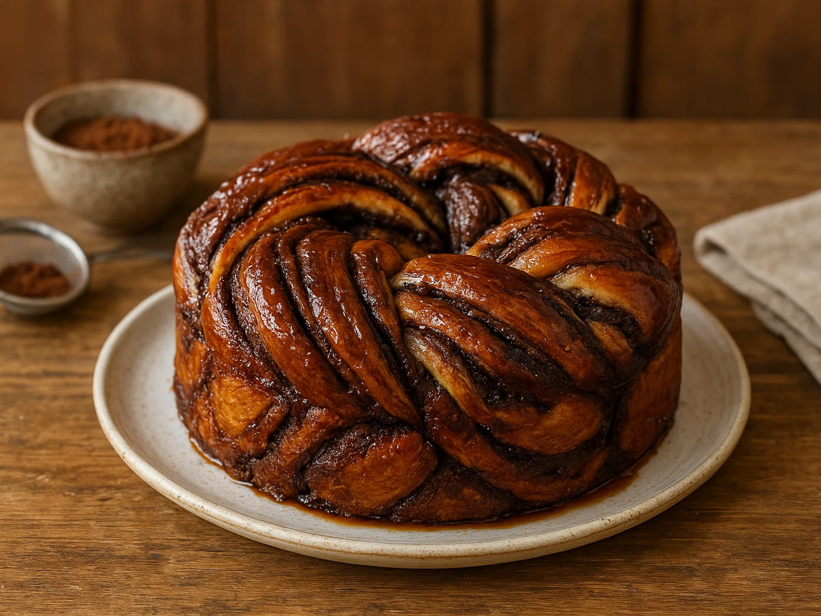 Schokoladen-Zimt-Babka