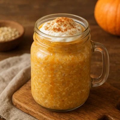 Kürbisgewürz-Overnight-Oats