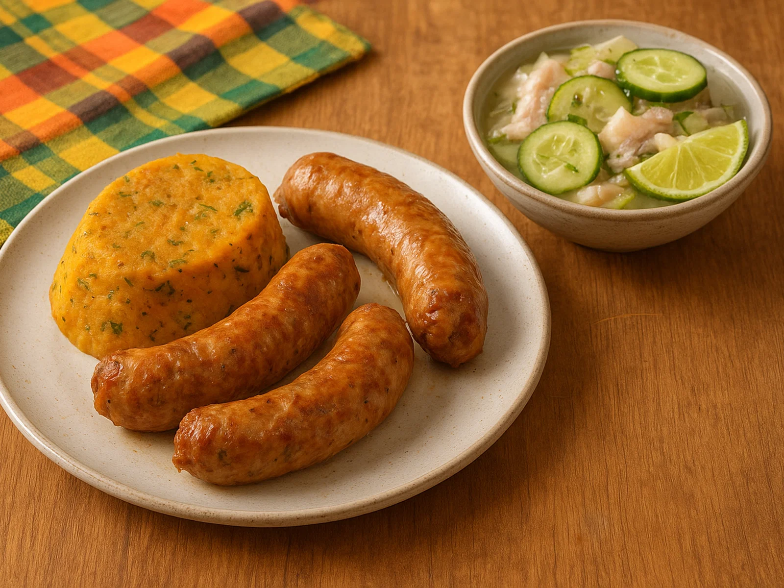 Barbadischer Pudding und Souse