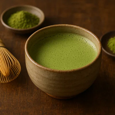 Traditioneller japanischer Matcha-Tee