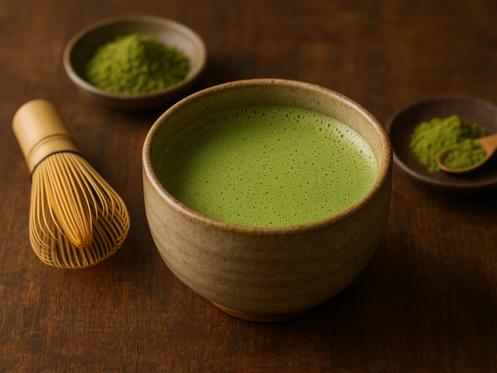 Traditioneller japanischer Matcha-Tee