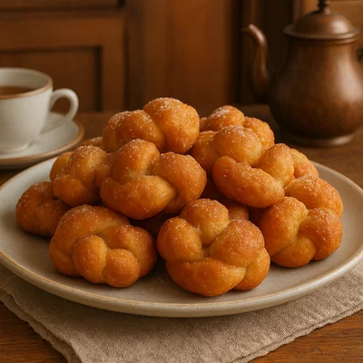 Jersey Wonders (Les Mèrvelles) – Frittierte Teigknoten von den Kanalinseln