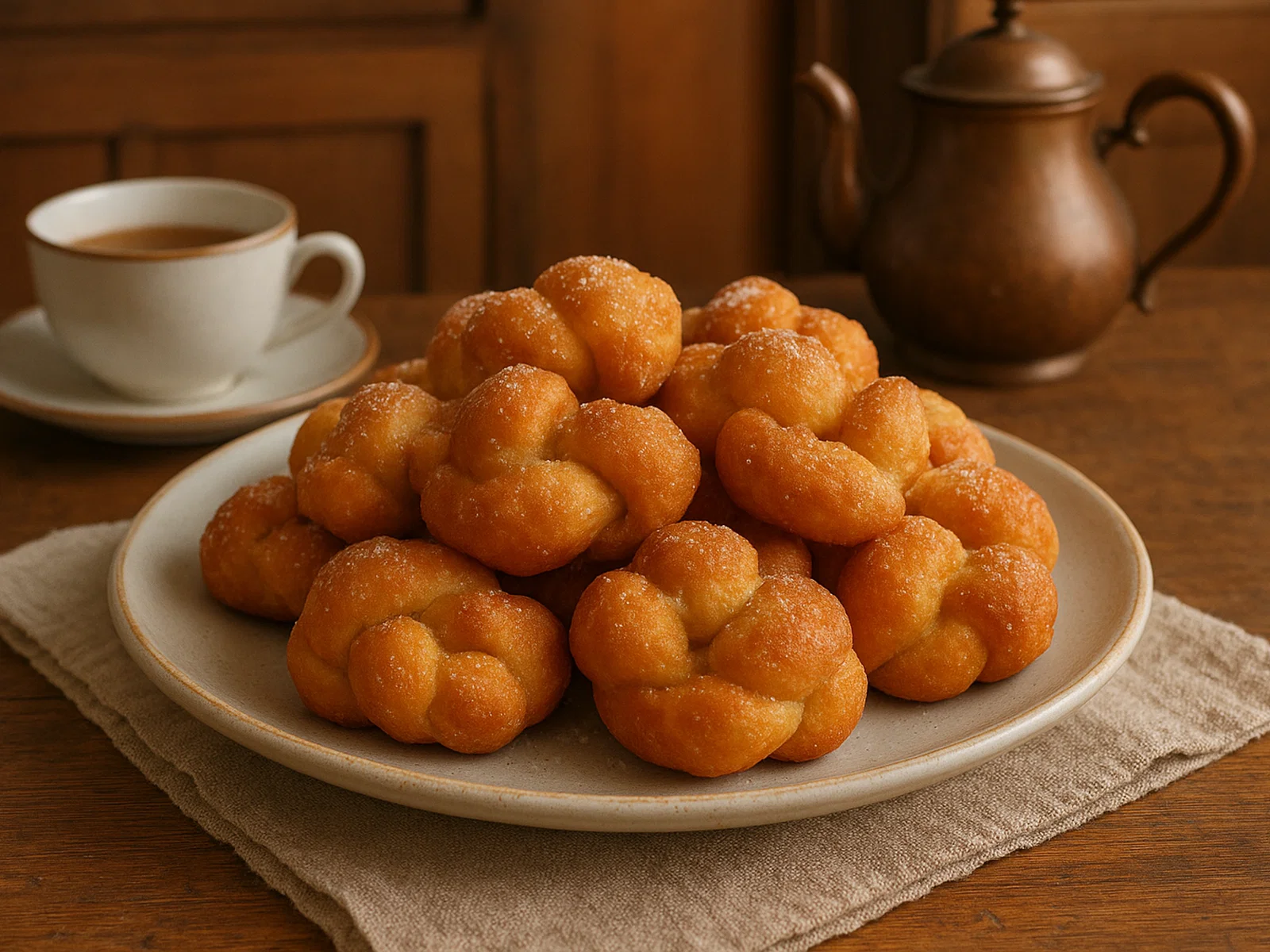 Jersey Wonders (Les Mèrvelles) – Frittierte Teigknoten von den Kanalinseln