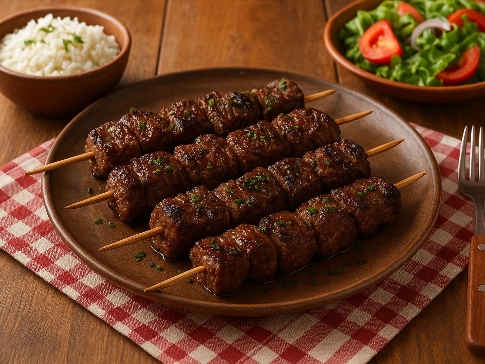 Pacumutu – brasilianische Rindfleischspieße vom Grill