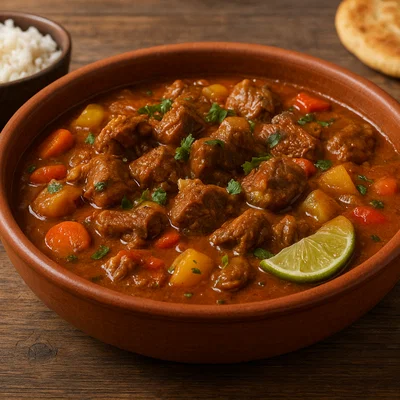 Cabrito Stoba – Karibischer Ziegeneintopf