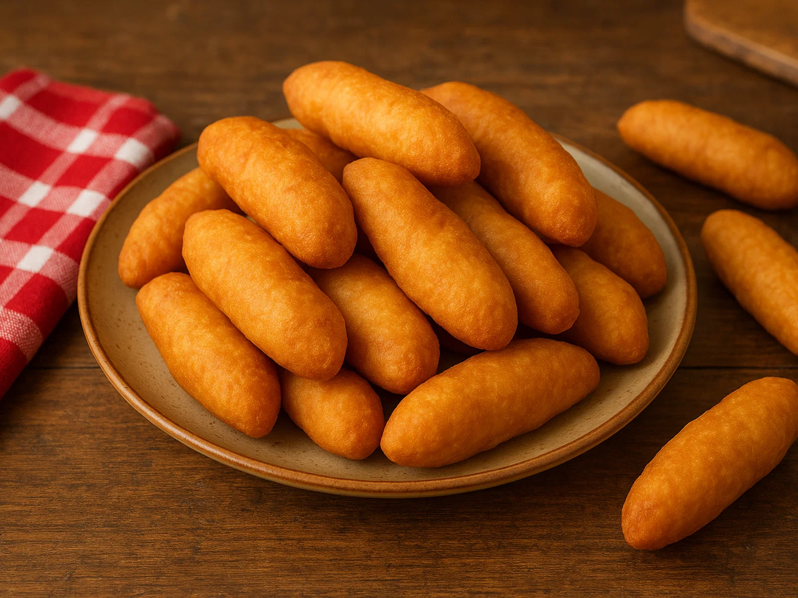 Jamaikanische Festival-Teigbällchen