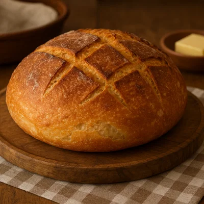 Ofenfrisches Hefebrot